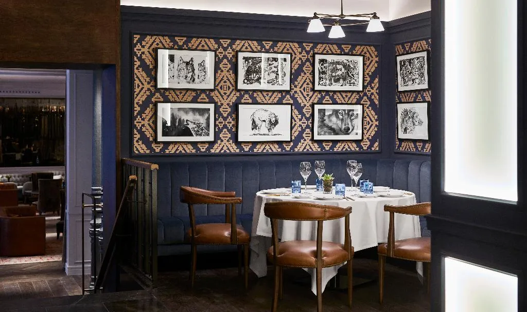 Restaurant, Gran Hotel Ingles, Madrid