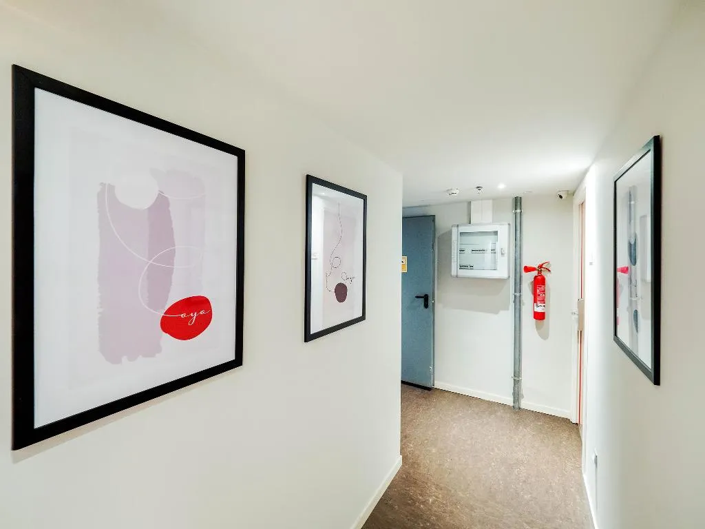 Lobby, Hostal Athenas, Barcelona