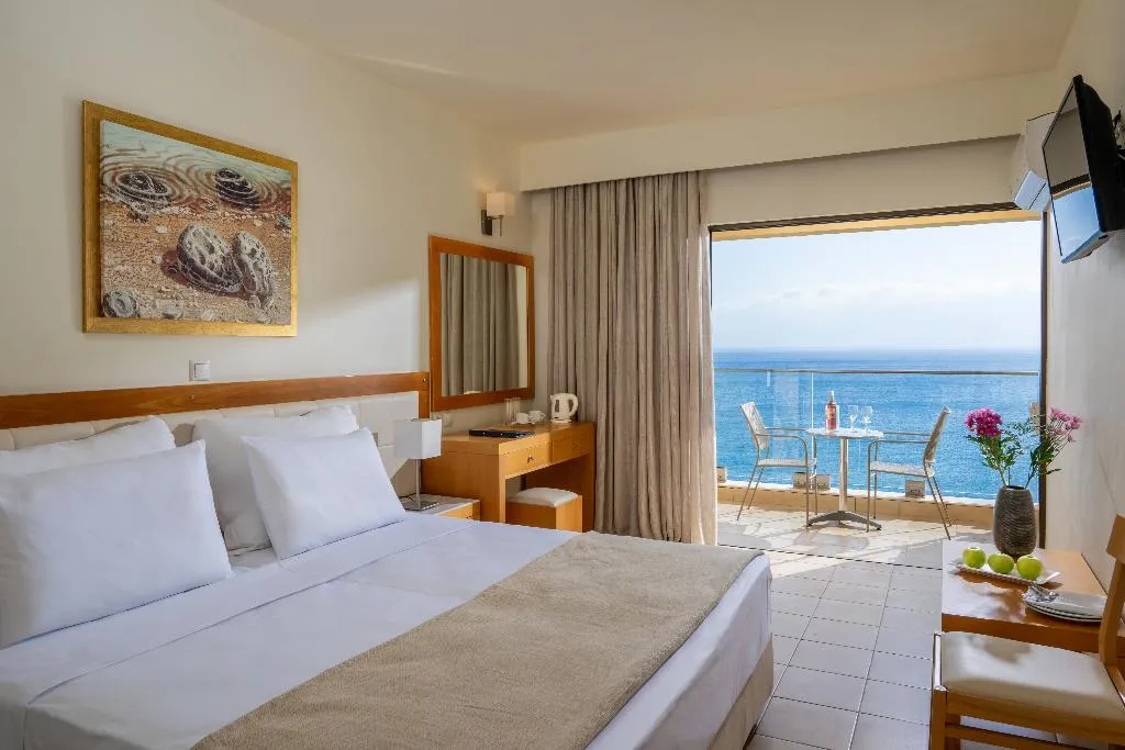 Double or Twin SEA VIEW Room, Miramare Resort & Spa, Crete
