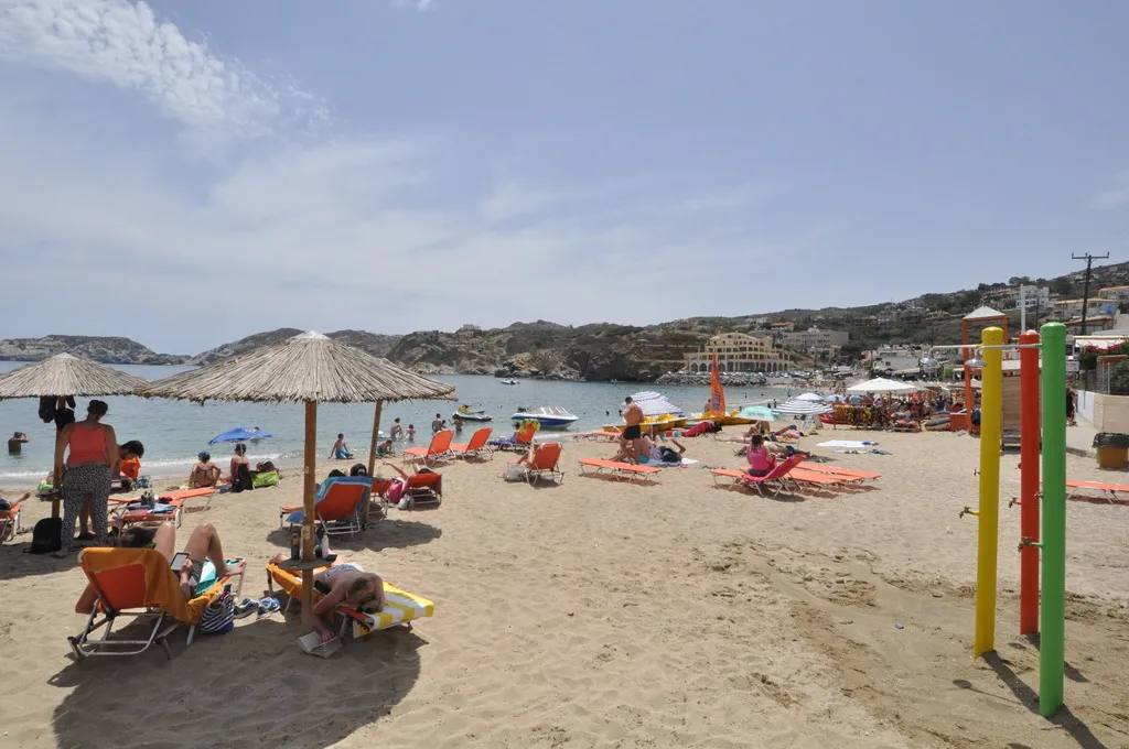 Beach, Pennystella Apartments, Crete