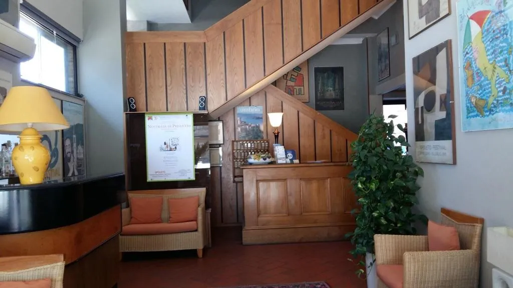 Lobby, Hotel Clarici, Perugia