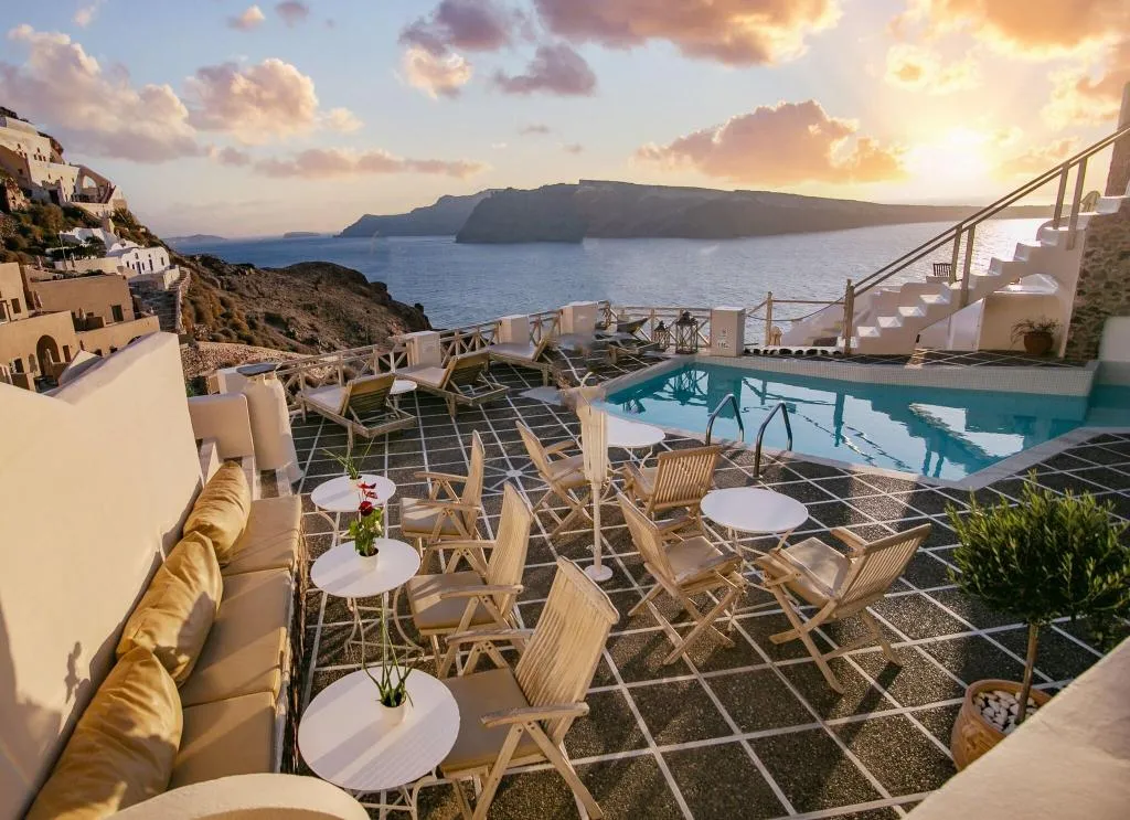 Pool, Oia Mare Villas, Santorini