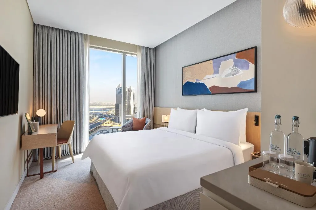 DOUBLE DELUXE CITY VIEW Room, Vida Dubai Mall, Dubai