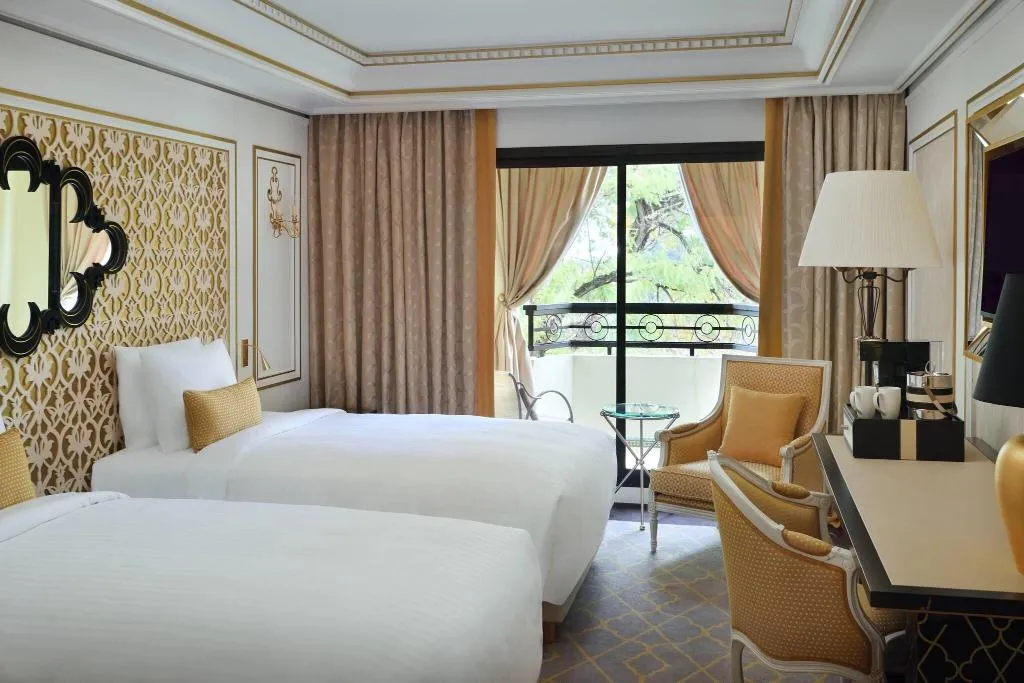 TWIN DELUXE GARDEN VIEW Room, Fes Marriott Hotel Jnan Palace, Fez