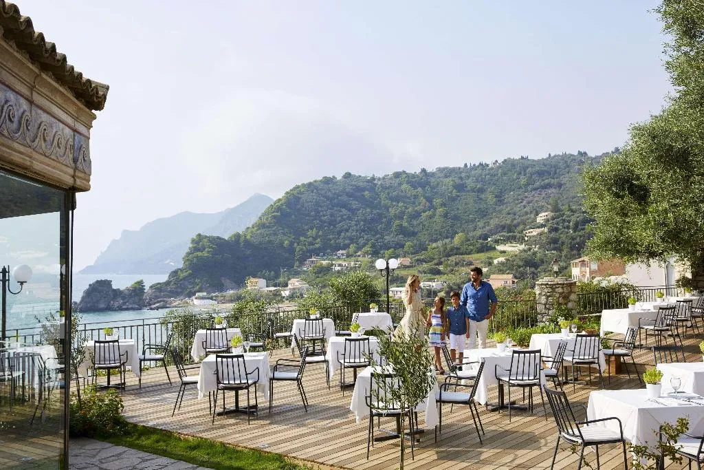 Restaurant, Pelekas Monastery, Corfu