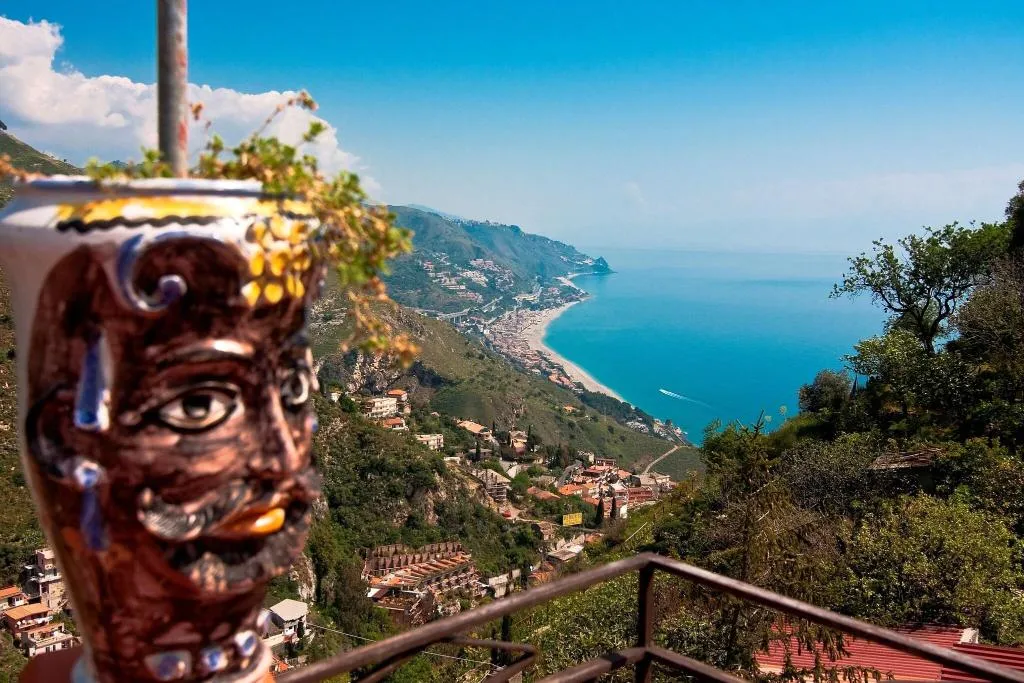 General view, B&B U Palmentu, Taormina