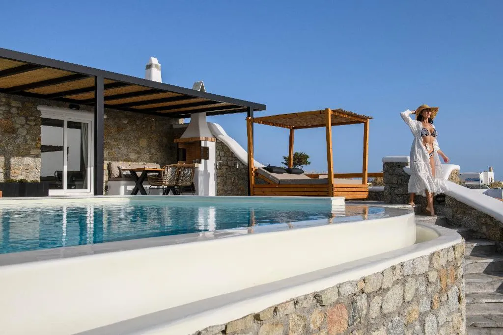 VILLA DELUXE ONE BEDROOM Room, Evi Suites & Villas, Mykonos