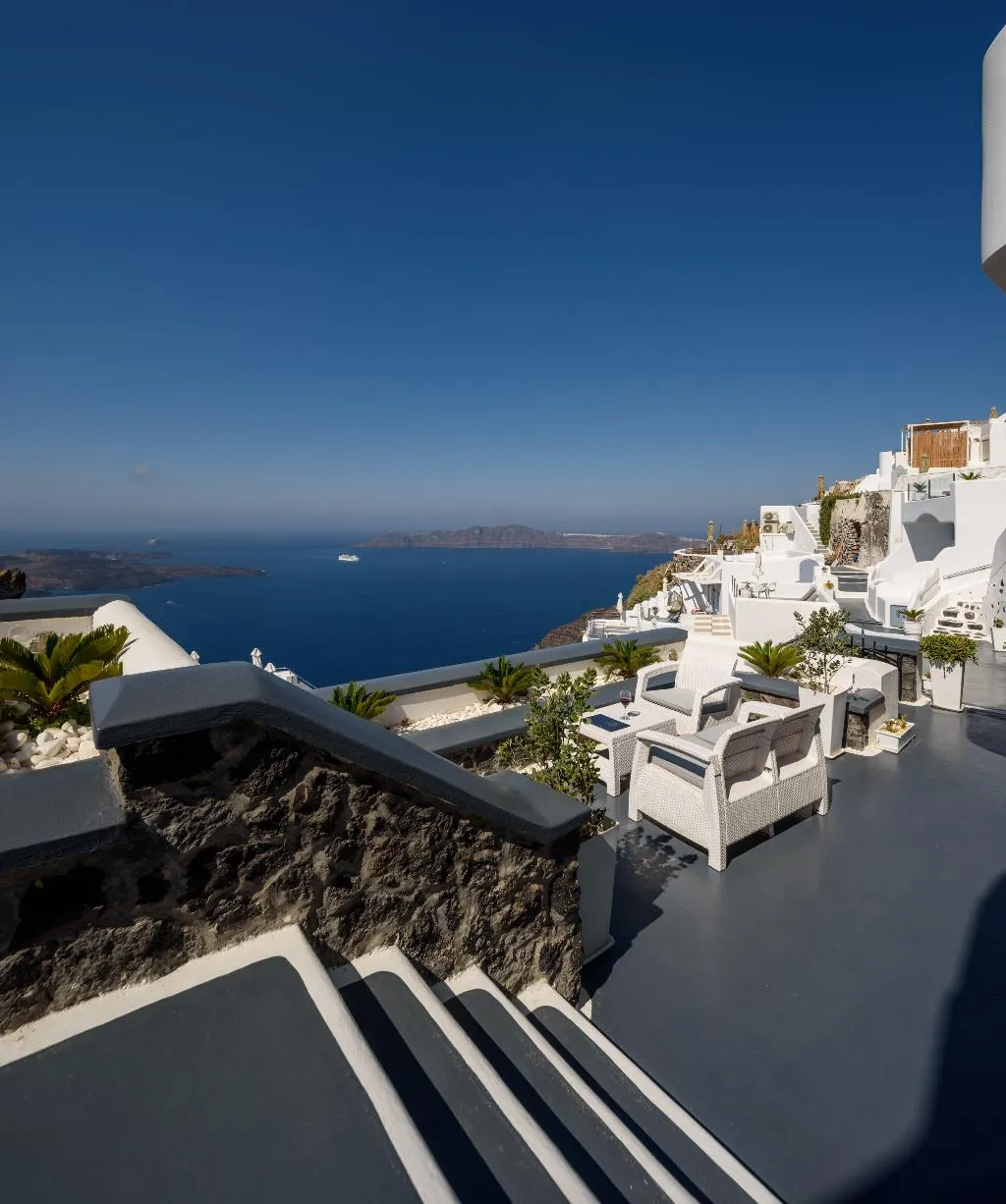 Terrace, Pegasus Suites & Spa, Santorini