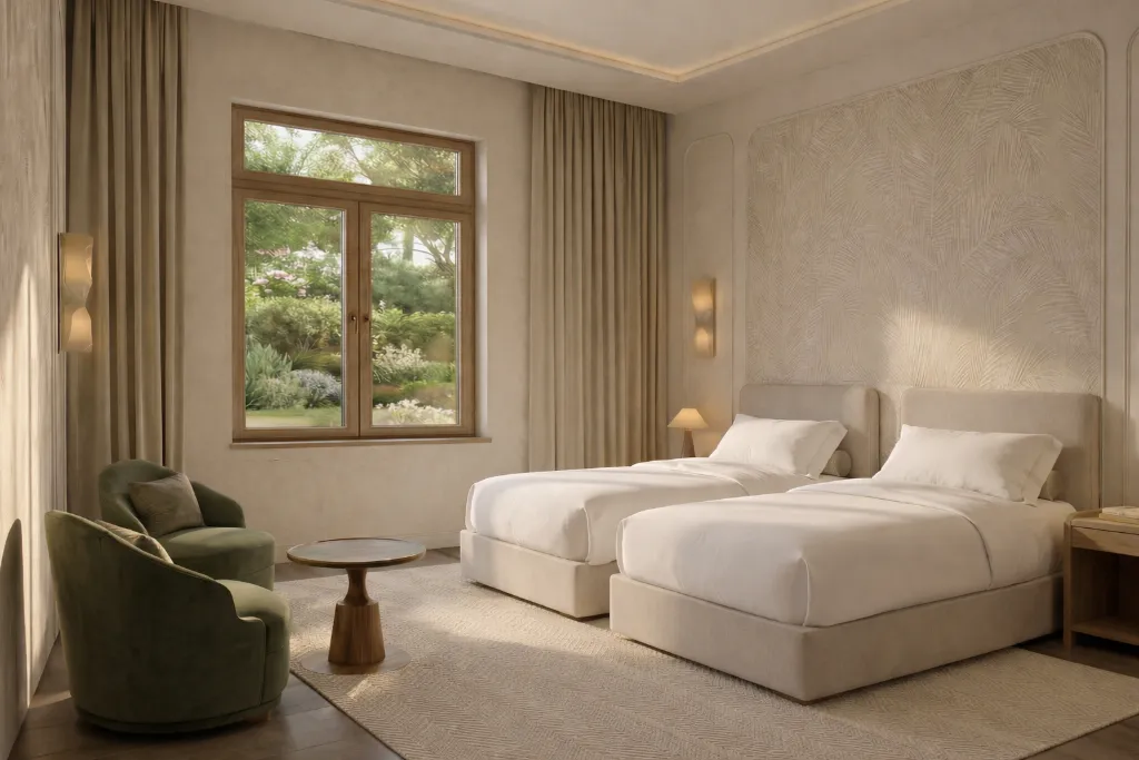 TWIN SUPERIOR WITH BALCONY Room, The Bristol Bol, Split