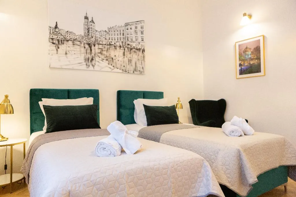 TWIN STANDARD Room, Apartments Roman, Krakow