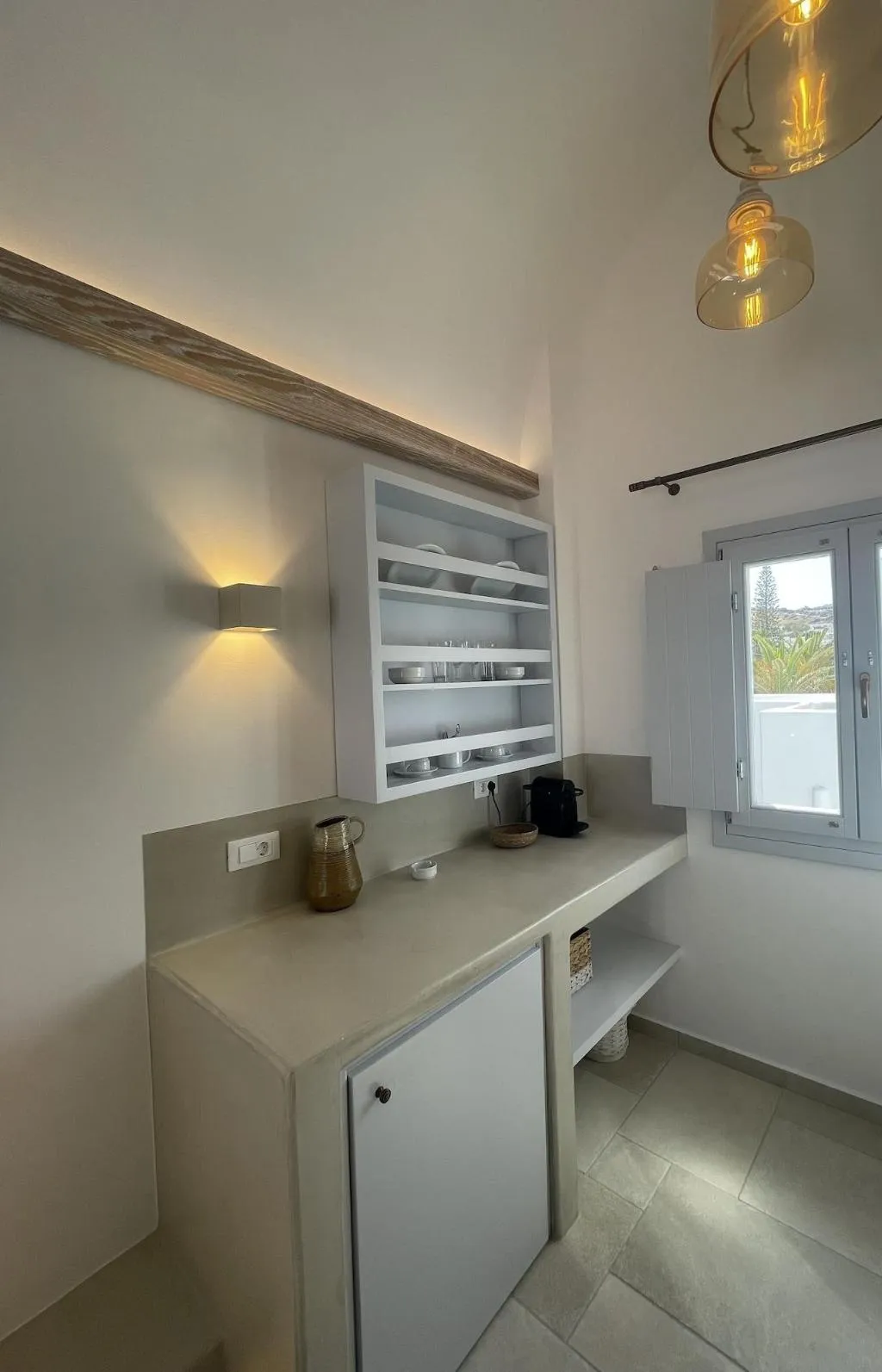 Room, Makris Beach Hotel, Santorini