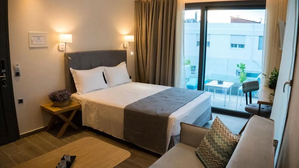 Room, Costa Domus Blue Luxury Apartments, Thessaloniki