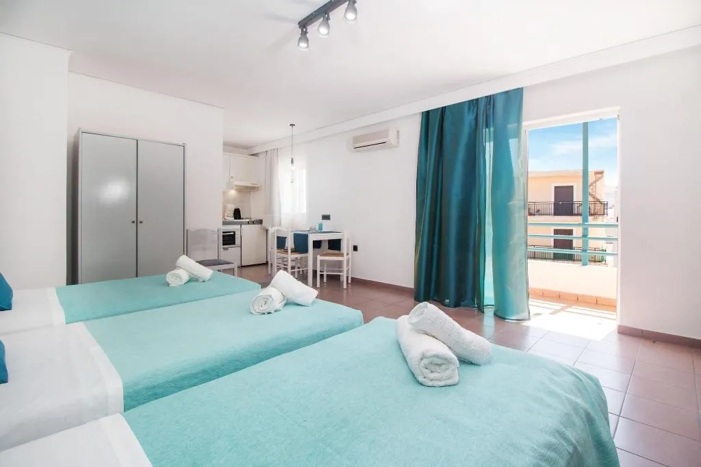 Room, Kahlua Hotel Apartments, Rhodes