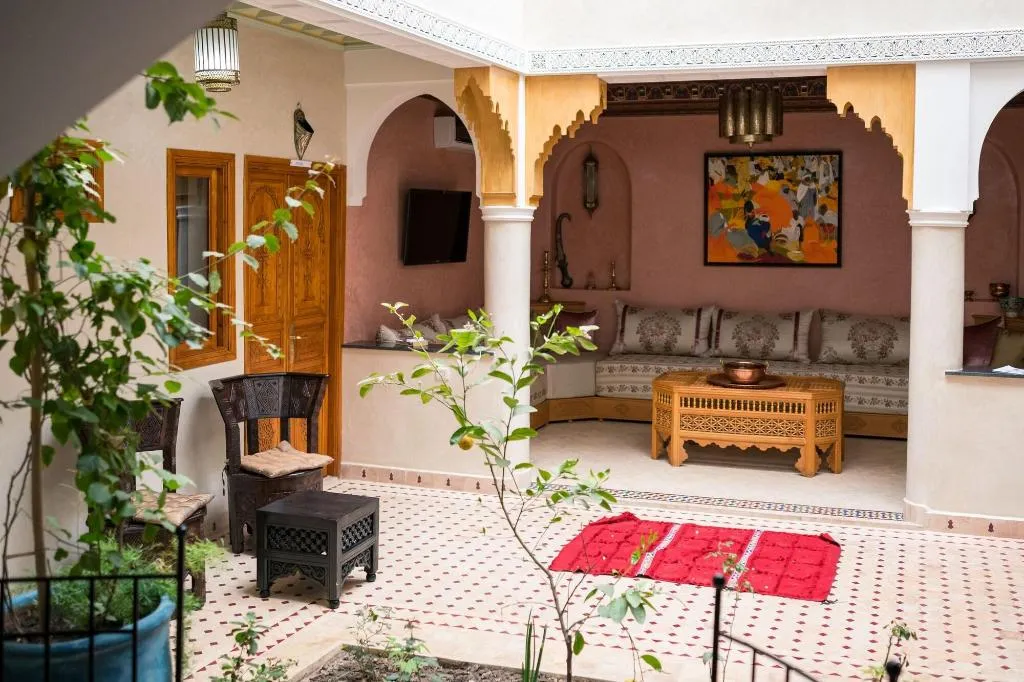 Lobby, Riad Zahri, Marrakech