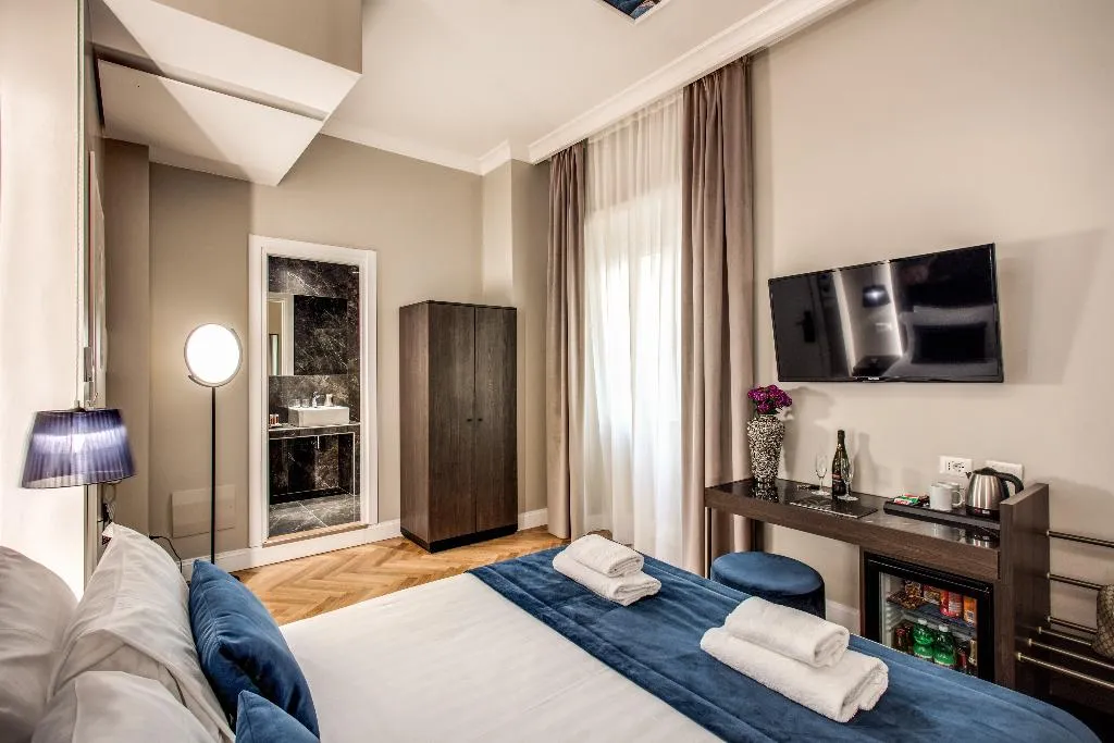SINGLE STANDARD Room, Hotel 55 Fiftyfive, Rome