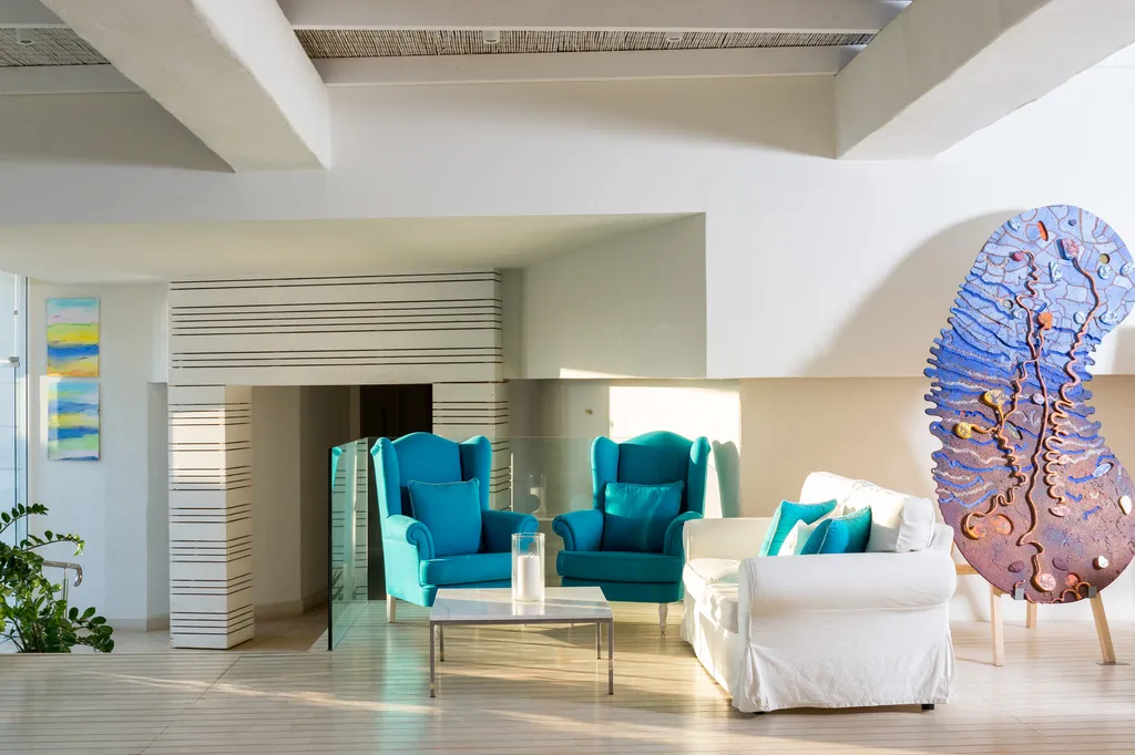 Lobby, Knossos Beach Bungalows & Suites, Crete