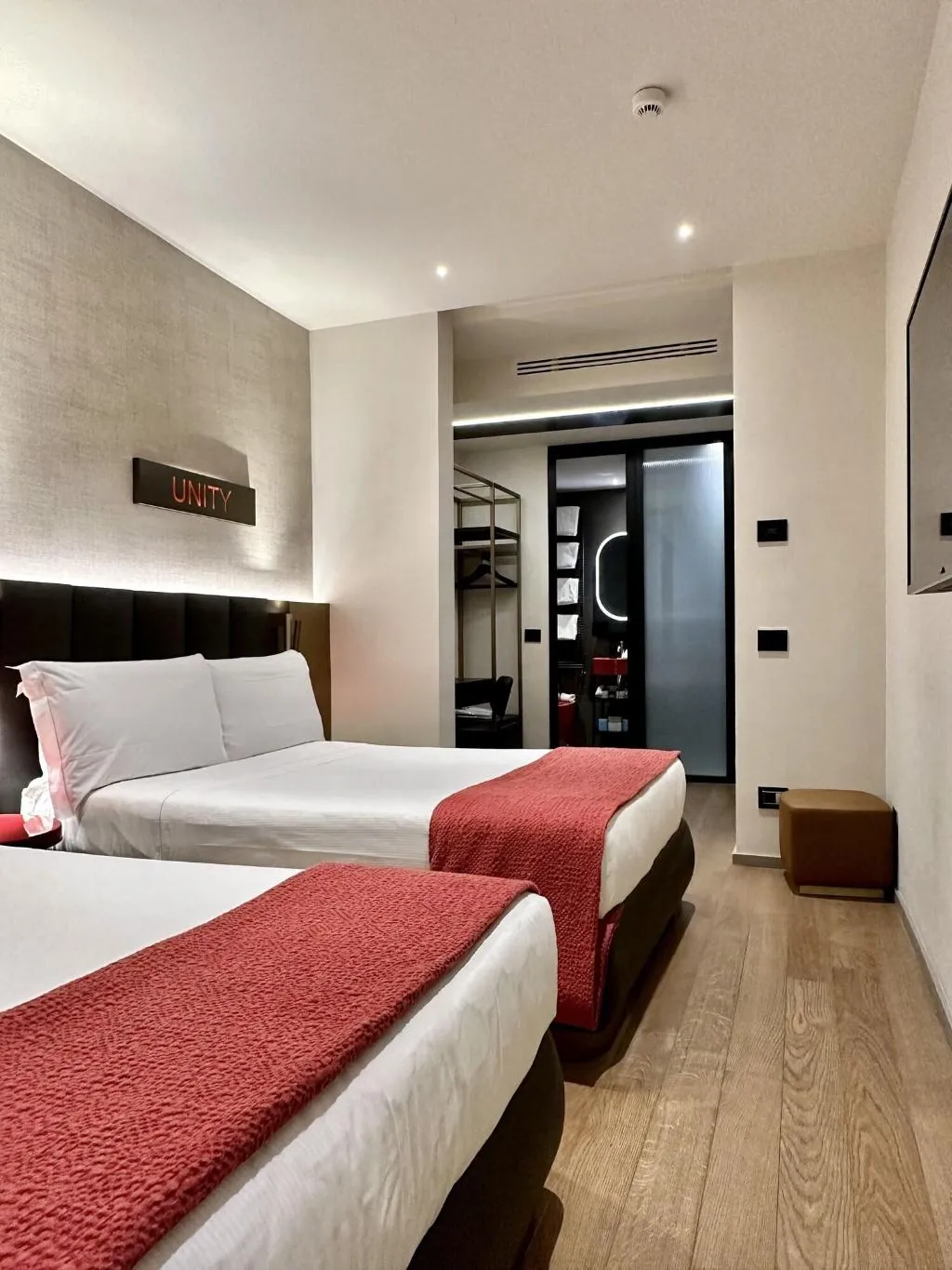 FAMILY ROOM TWO DOUBLE BEDS Room, The Market Urban Hotel, Florence