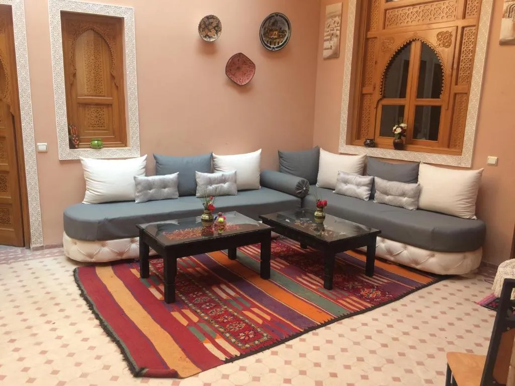 Lobby, Riad Jnan Adam, Marrakech