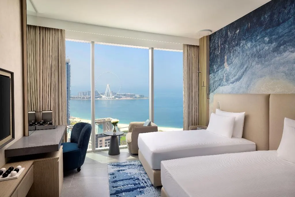 TWIN PREMIUM SEA VIEW Room, Ciel Dubai Marina, Vignette Collection, Dubai