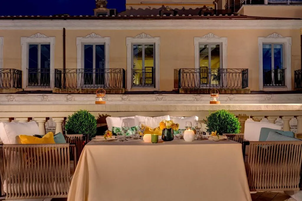 Restaurant, Singer Palace Hotel, Rome