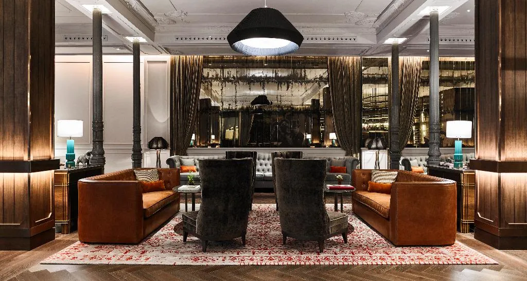 Lobby, Gran Hotel Ingles, Madrid