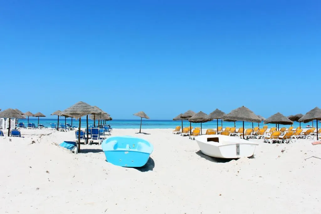 Beach, Bakour Beach by Checkin, Tunisia