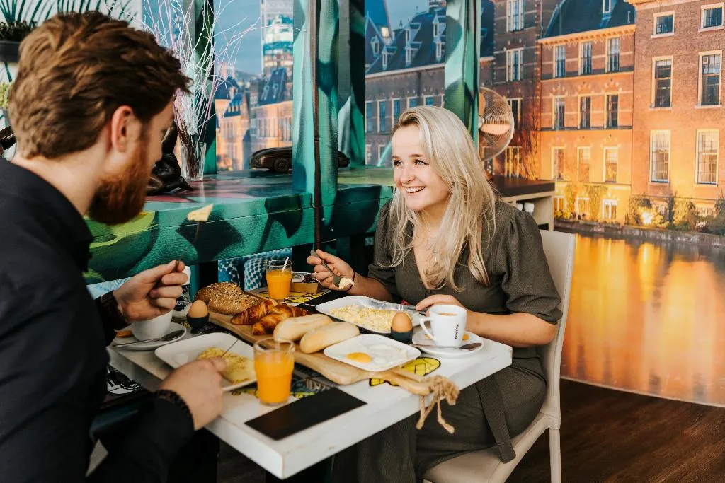 Restaurant, The Hague Teleport Hotel, Amsterdam