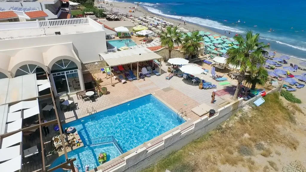 Pool, Sea Front Beach Hotel Apartments, Crete