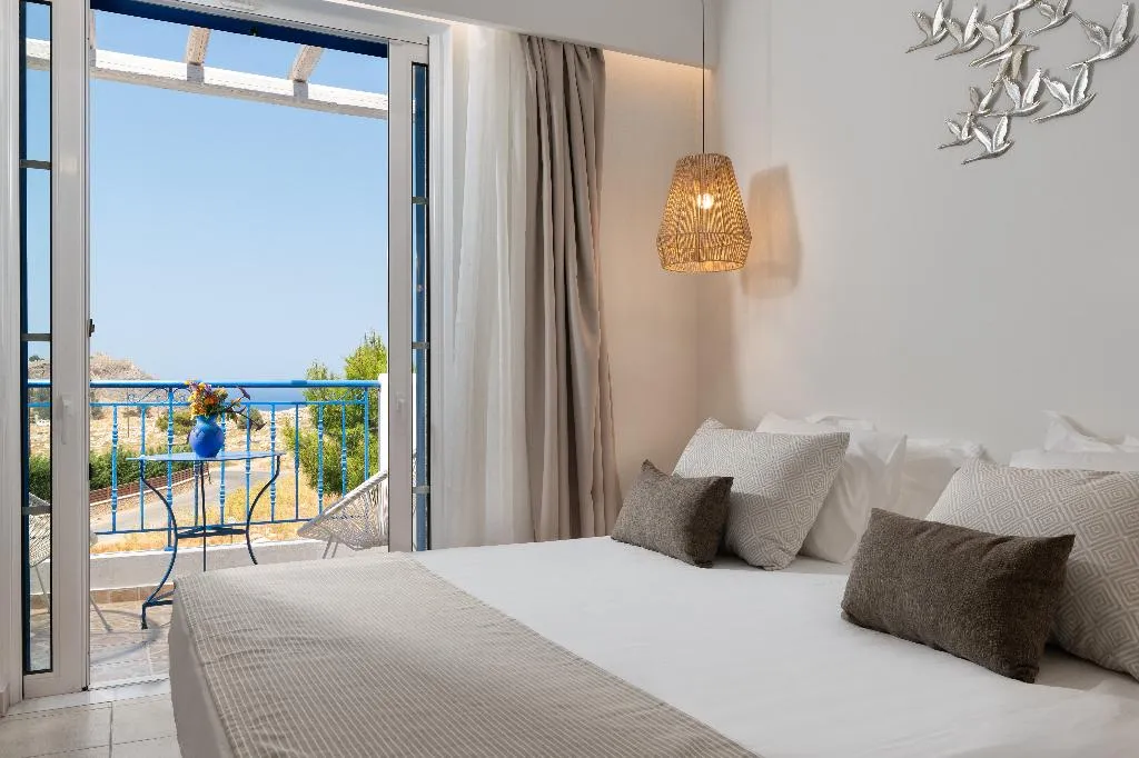 DOUBLE SUPERIOR Room, Lindian Myth Sea View Studios, Rhodes