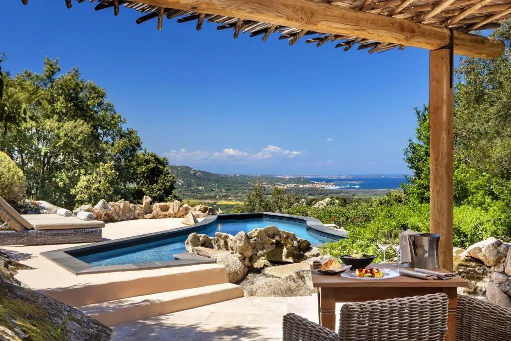 Terrace, Petra Segreta Resort & Spa, Olbia