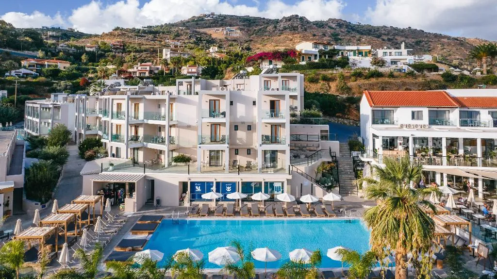Pool, Village Panorama, Crete