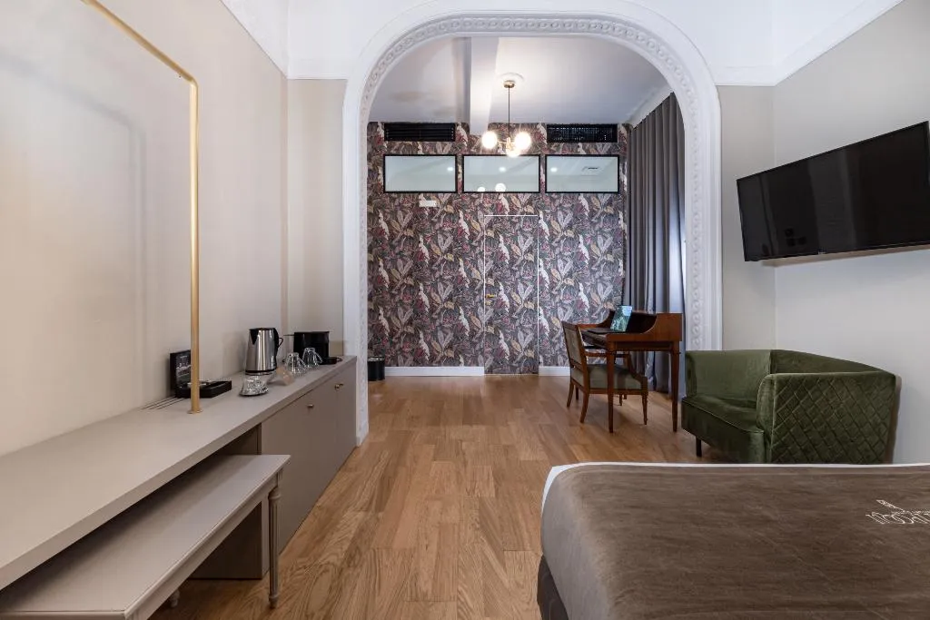 DOUBLE KING SIZE BED Room, Belle Epoque Suites Athens, Athens