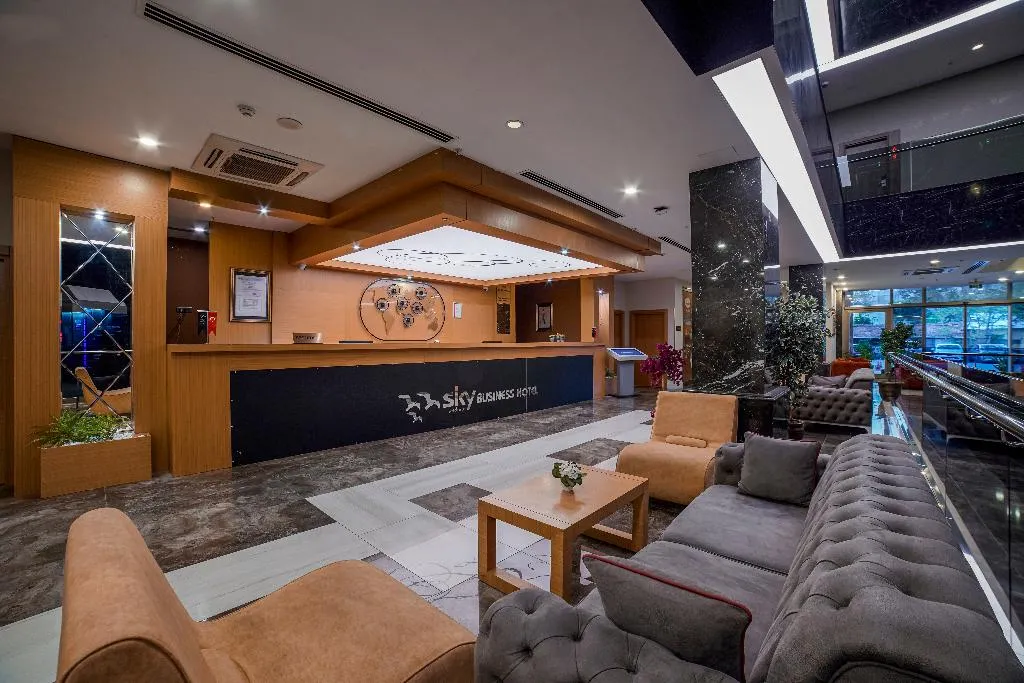 Lobby, Sky Business Hotel, Antalya