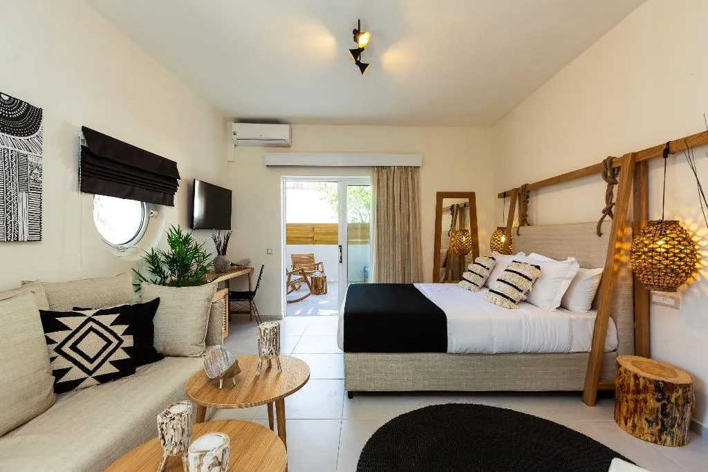 JUNIOR SUITE STANDARD Room, Nostos Beach Boutique Hotel, Crete