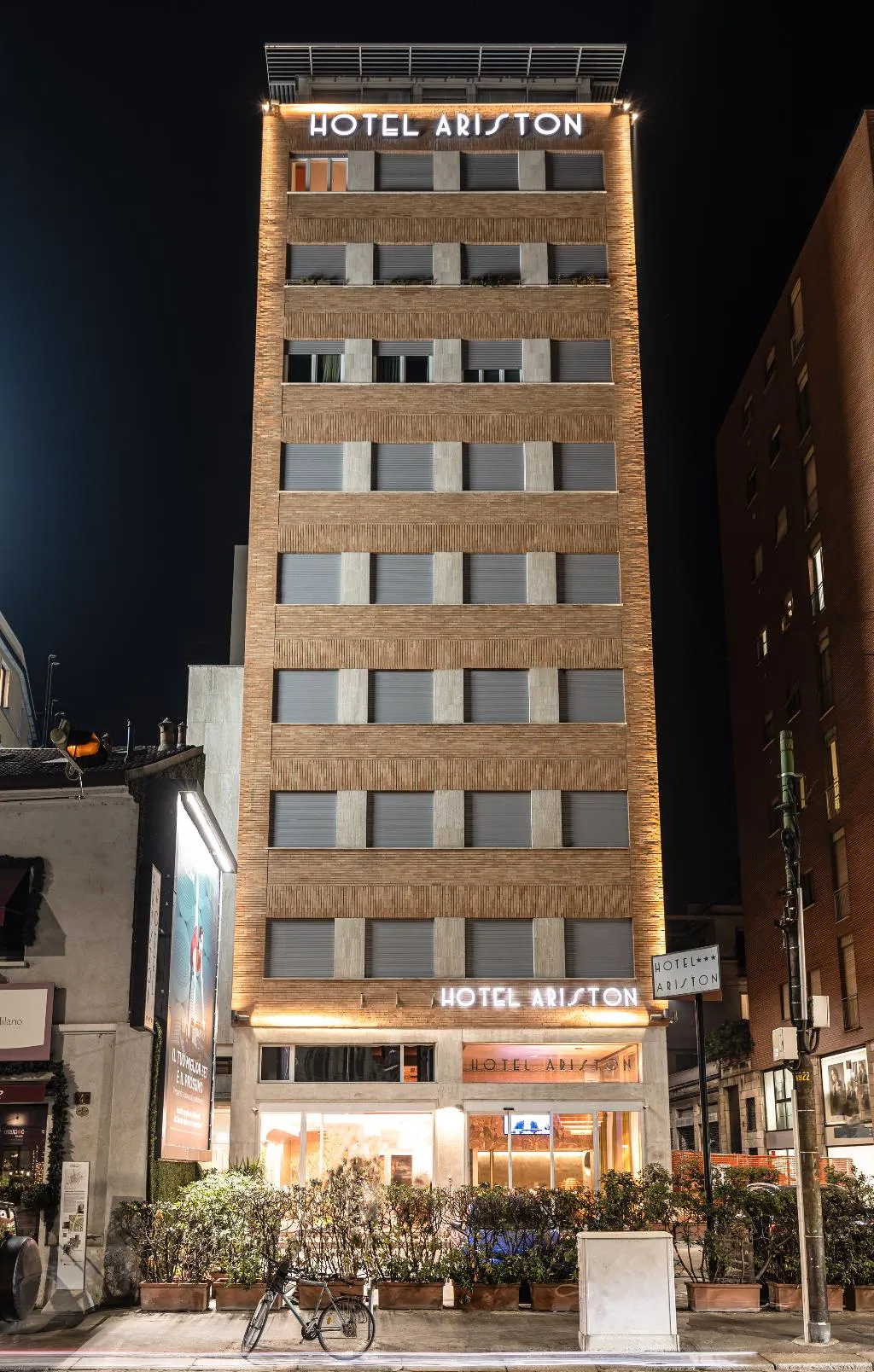 General view, Ariston Hotel, Milan