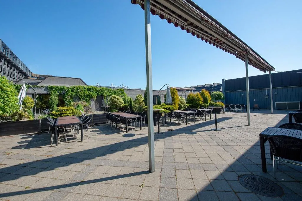 Terrace, Idraettens Hus Hotel & konference, Copenhagen