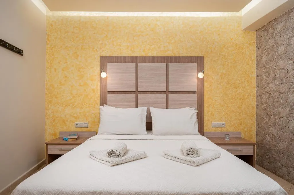 JUNIOR SUITE SIDE SEA VIEW Room, Minos Boutique Hotel Agia Galini, Crete