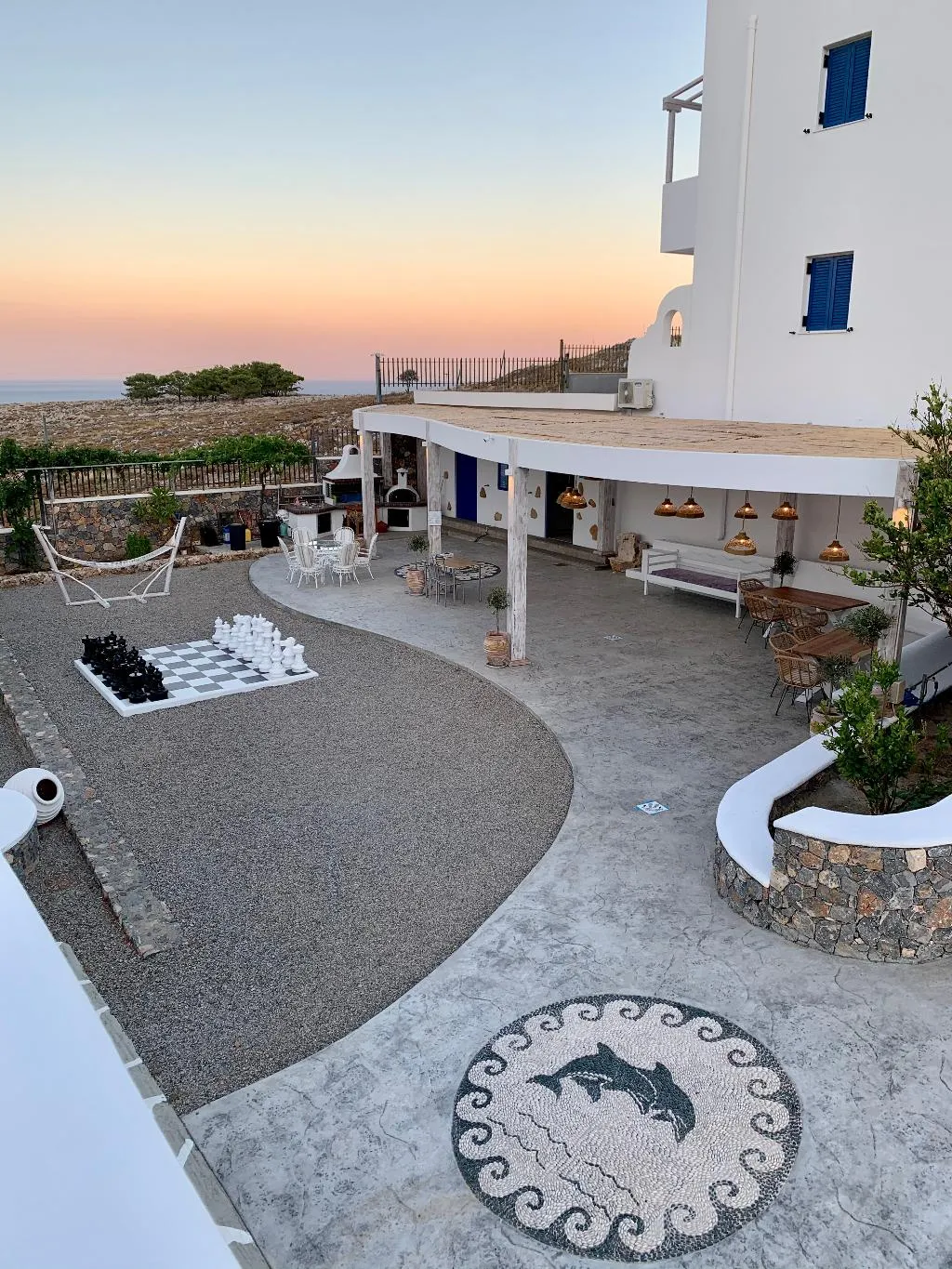 Lobby, Lindian Myth Sea View Studios, Rhodes