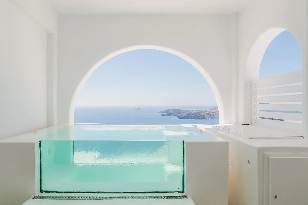 TRIPLE SUPERIOR SEA VIEW Room, Apeiron Blue Santorini - Apeiron Hotels, Santorini