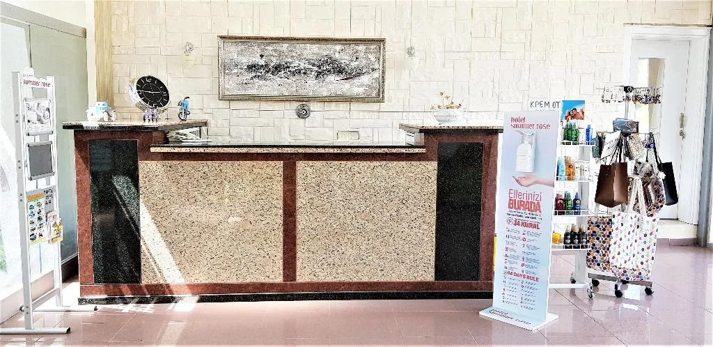 Lobby, Summer Rose Hotel, Antalya