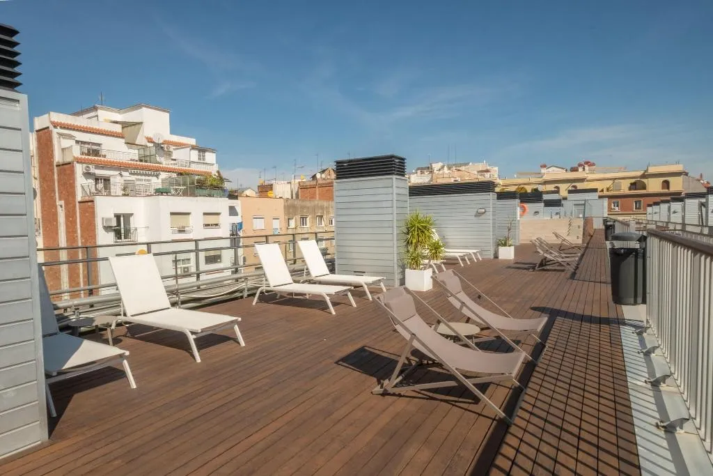 Terrace, Bcn Montjuic, Barcelona