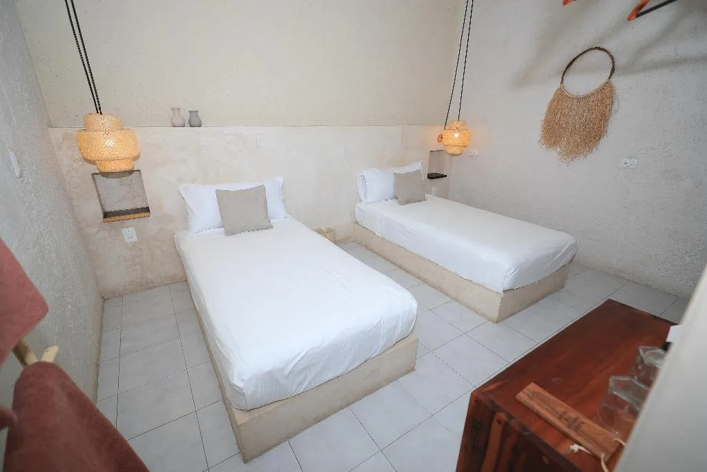 TWIN BASIC Room, Hotel Noah & Bistro Tulum, Cancun Area