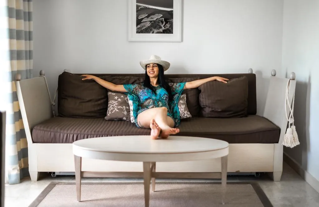 JUNIOR SUITE WITH TERRACE Room, Grande Baia Resort & Spa, Olbia