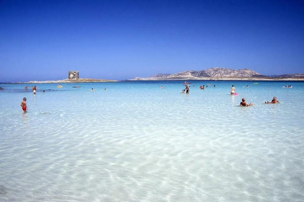 Beach, Cala Rosa Club Hotel, Alghero