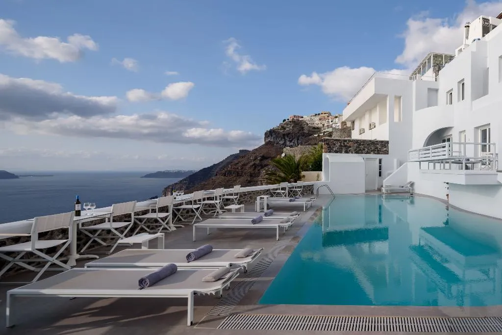 Pool, Panorama Suites, Santorini