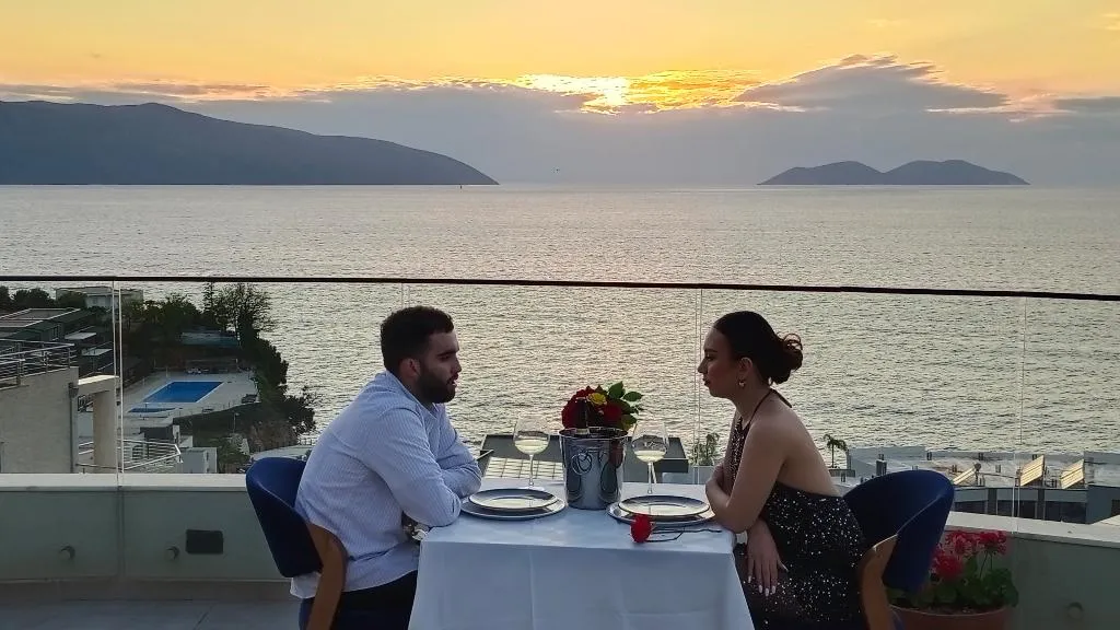 Terrace, Valza Boutique Hotel, Kavaje