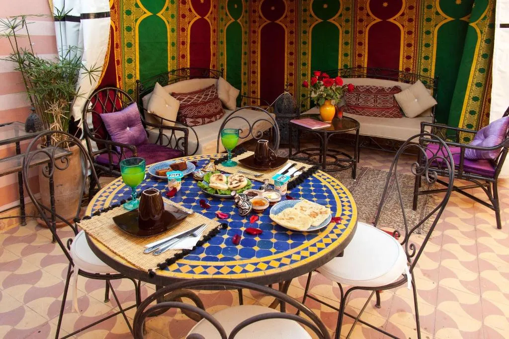 Restaurant, Riad Fuschia, Marrakech