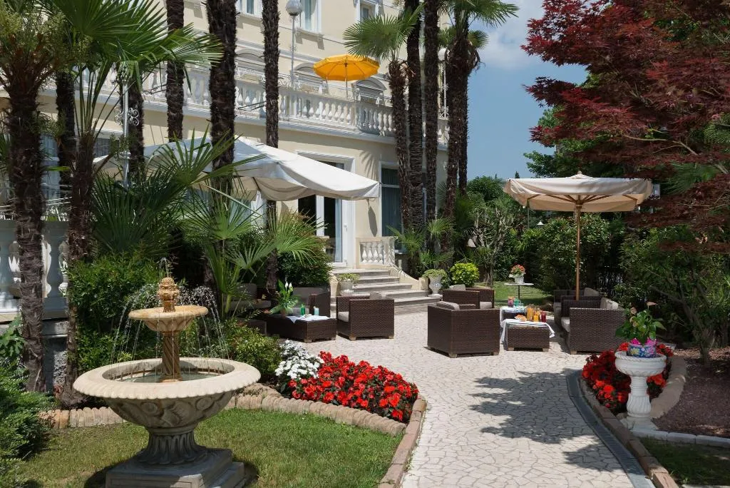 Terrace, Hotel Terme Roma, Venice