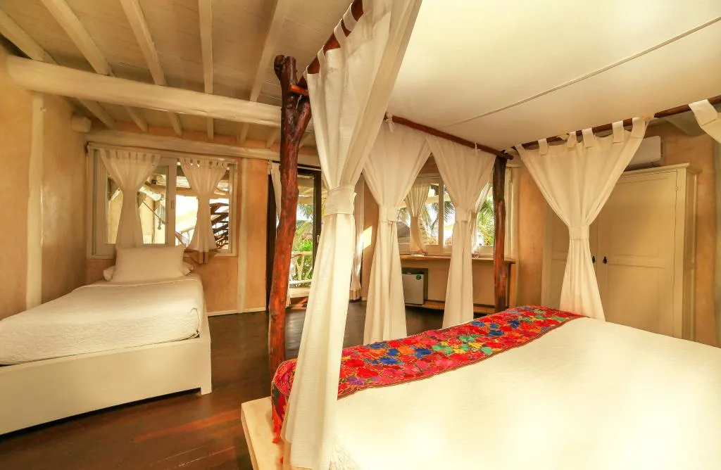 Room DELUXE Room, Villa Las Estrellas Tulum - located at party zone, Cancun Area
