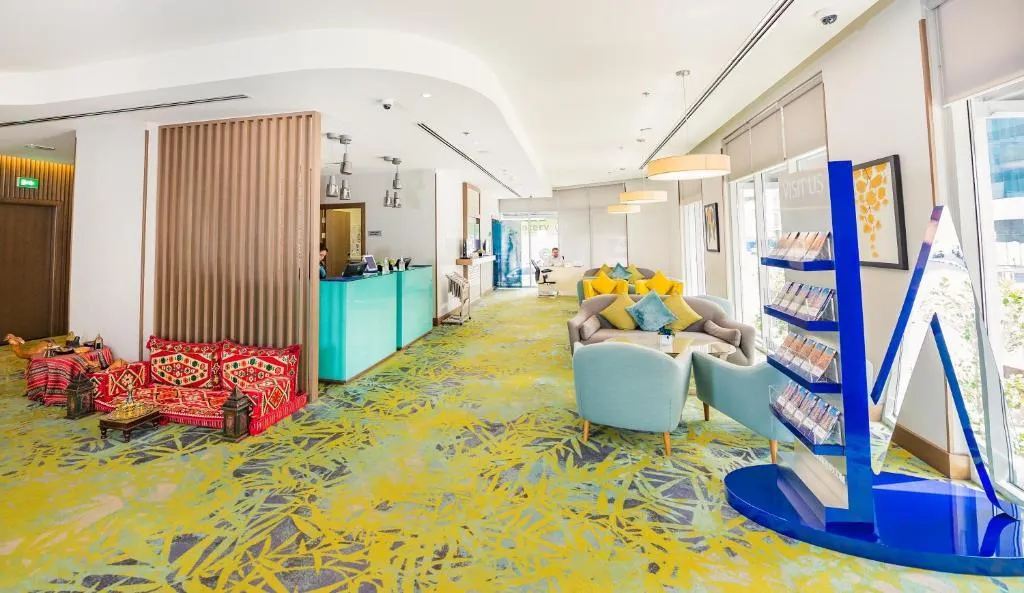 Terrace, MENA Plaza Hotel Albarsha, Dubai